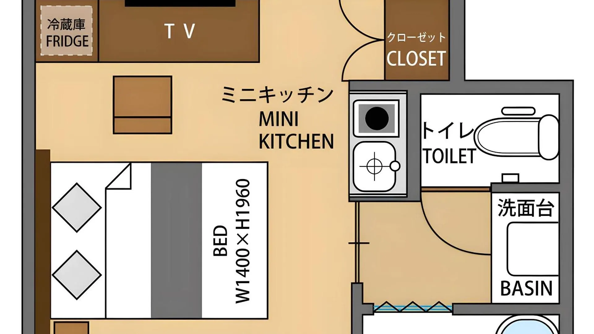 ***  Hotel Shinpoin Osaka Japan
